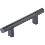 Emtek SELECT Jaladera Barra Moleteada — Bronce Aceitado