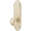 Emtek Chapa Lateral — Sandcast Bronze #5 Style Non-keyed 9-1/4"