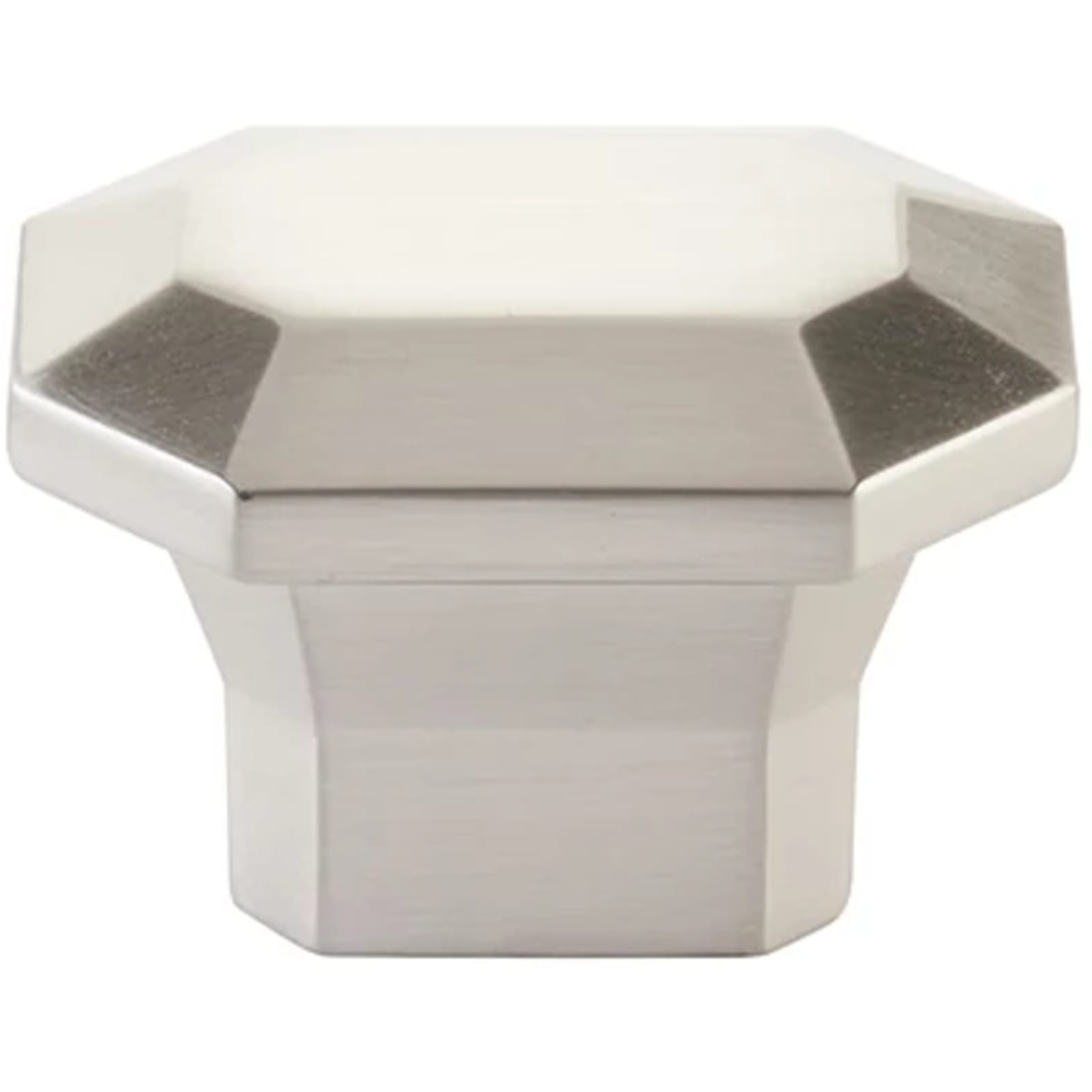 Emtek Perilla de Gabinete Riviera Rectangular, 2" — Níquel Satinado