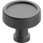 Emtek SELECT Perilla Redondo Moleteada — Bronce Aceitado