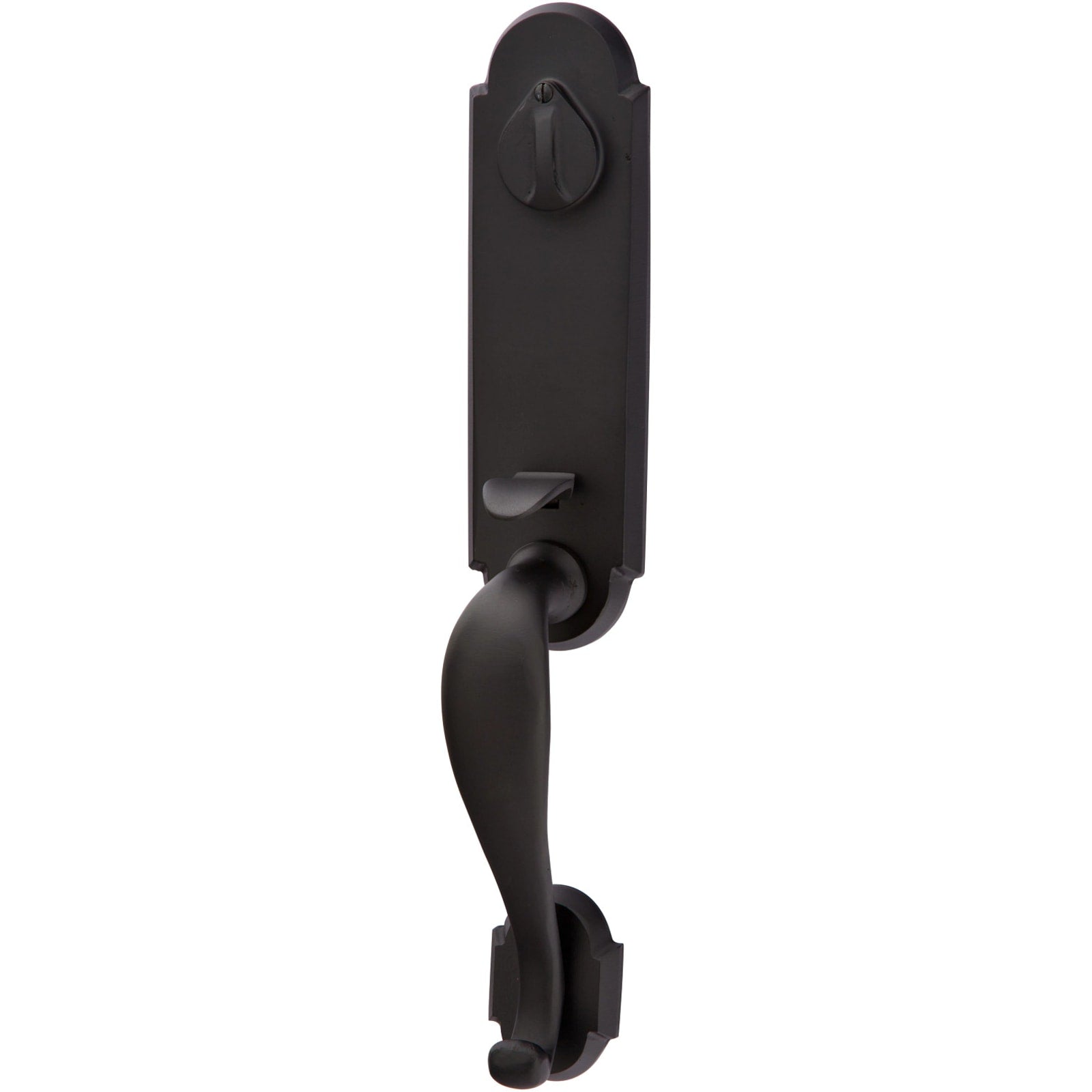 Emtek Juego de Entrada — Remington Tubular — Bronce Negro Mate