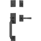 Emtek Juego de Entrada — Manning Sectional Tubular — Bronce Aceitado