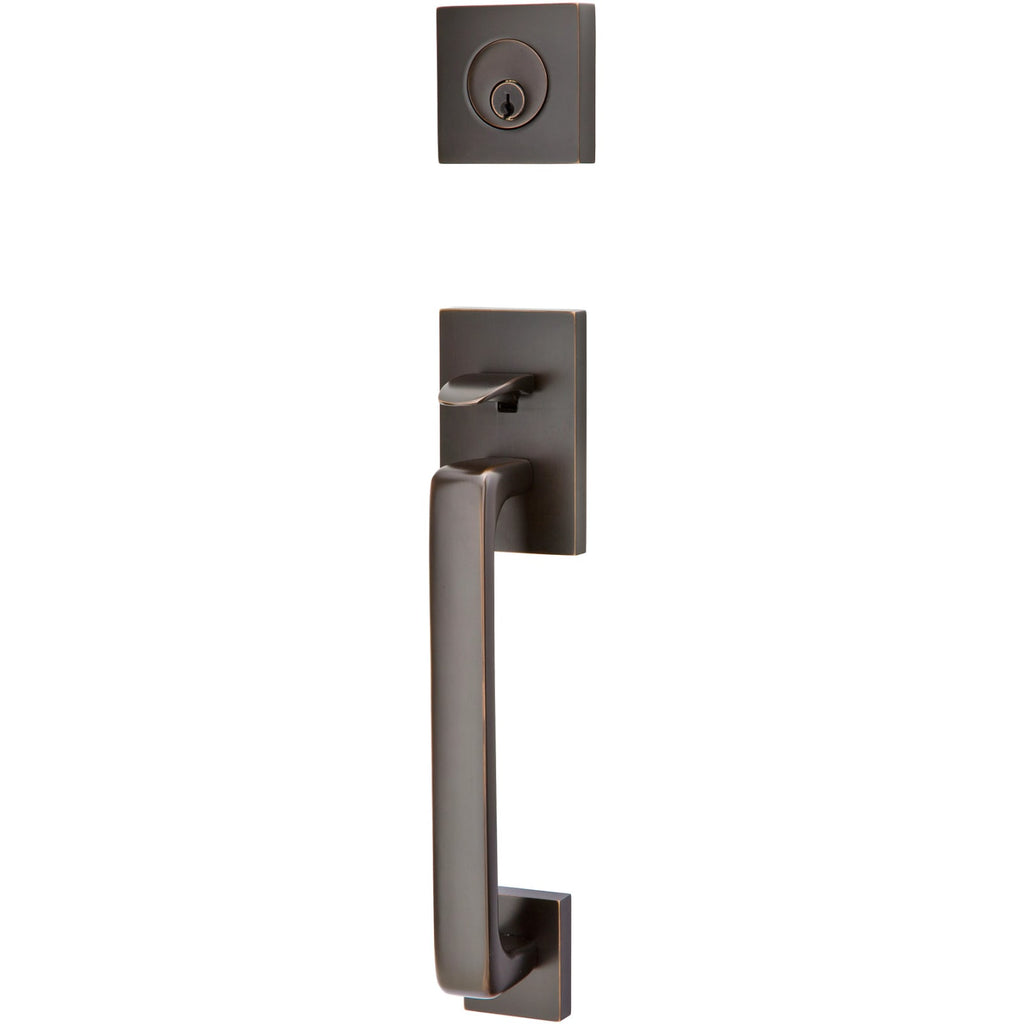Emtek Juego de Entrada — Baden — Bronce Aceitado