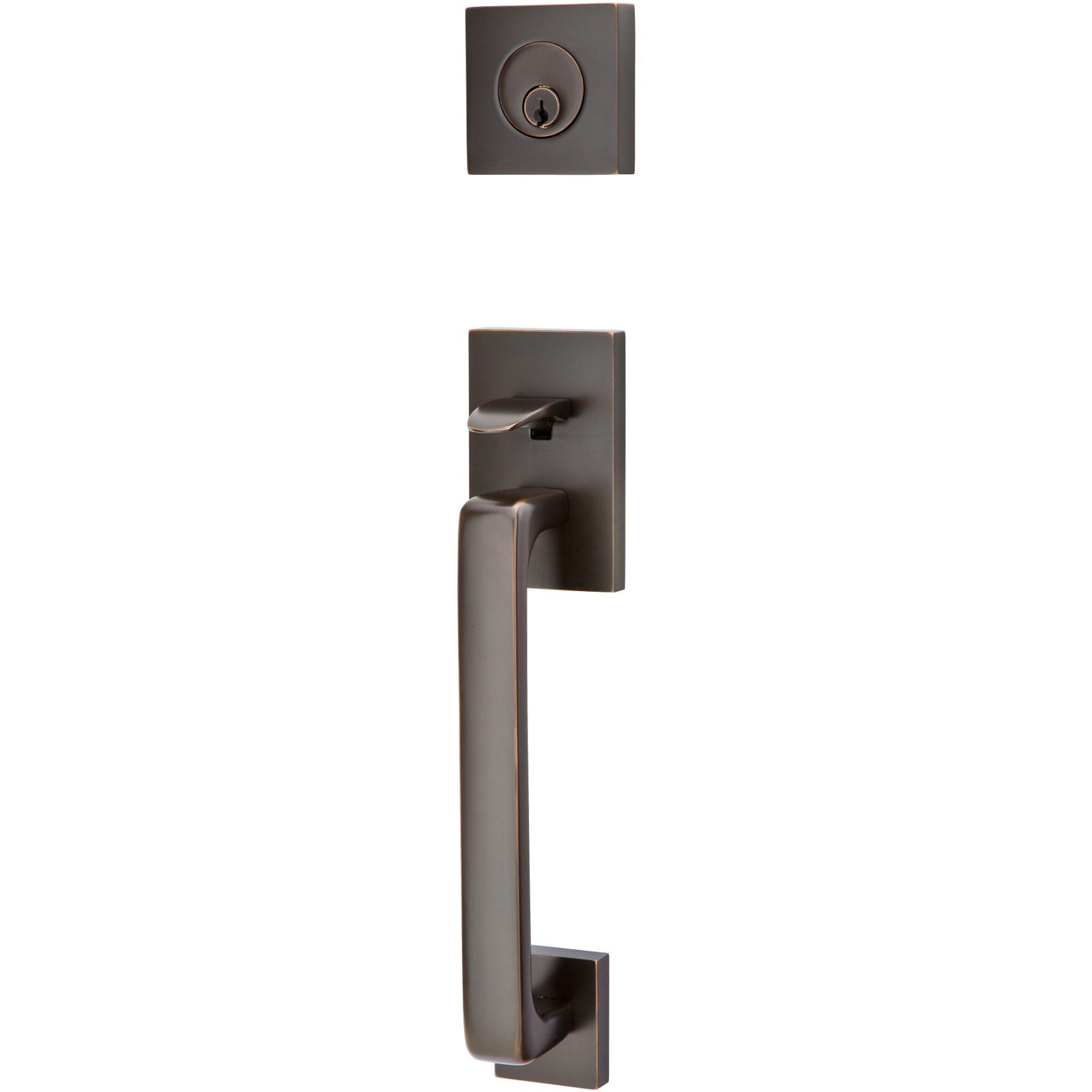 Emtek Juego de Entrada — Baden — Bronce Aceitado