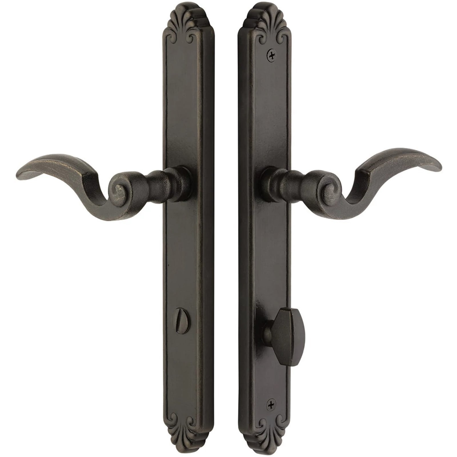 Emtek Stretto — Tuscany Bronze Style Non-Keyed Stretto 1-1/2" x 11-1/8"