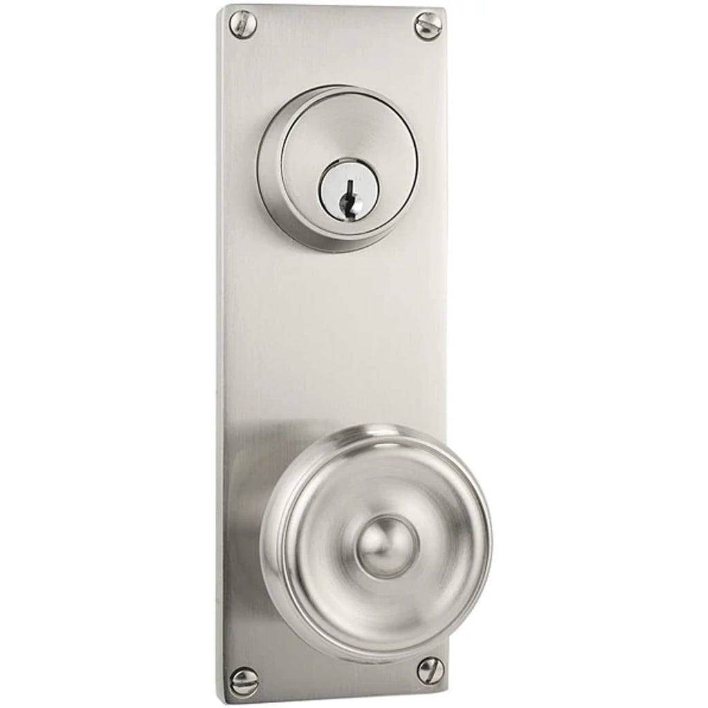 Emtek Chapa Lateral con Llave — Modern 3-5/8"