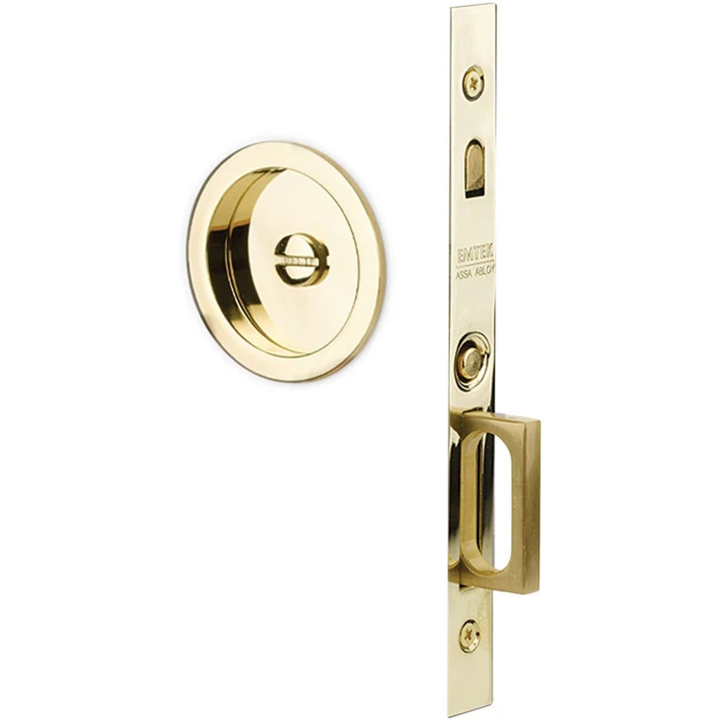 Emtek Cerradura para Puerta Corrediza Round