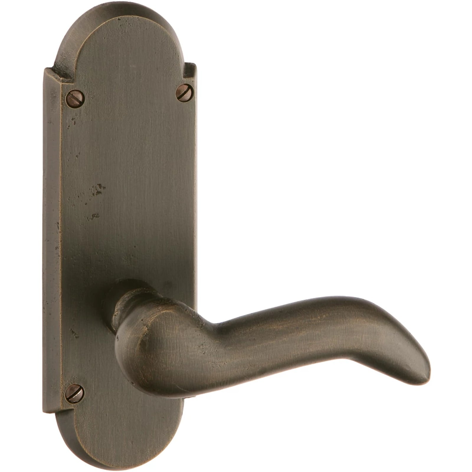 Emtek Chapa Lateral — Sandcast Bronze #5 Style Non-keyed 7-1/4"