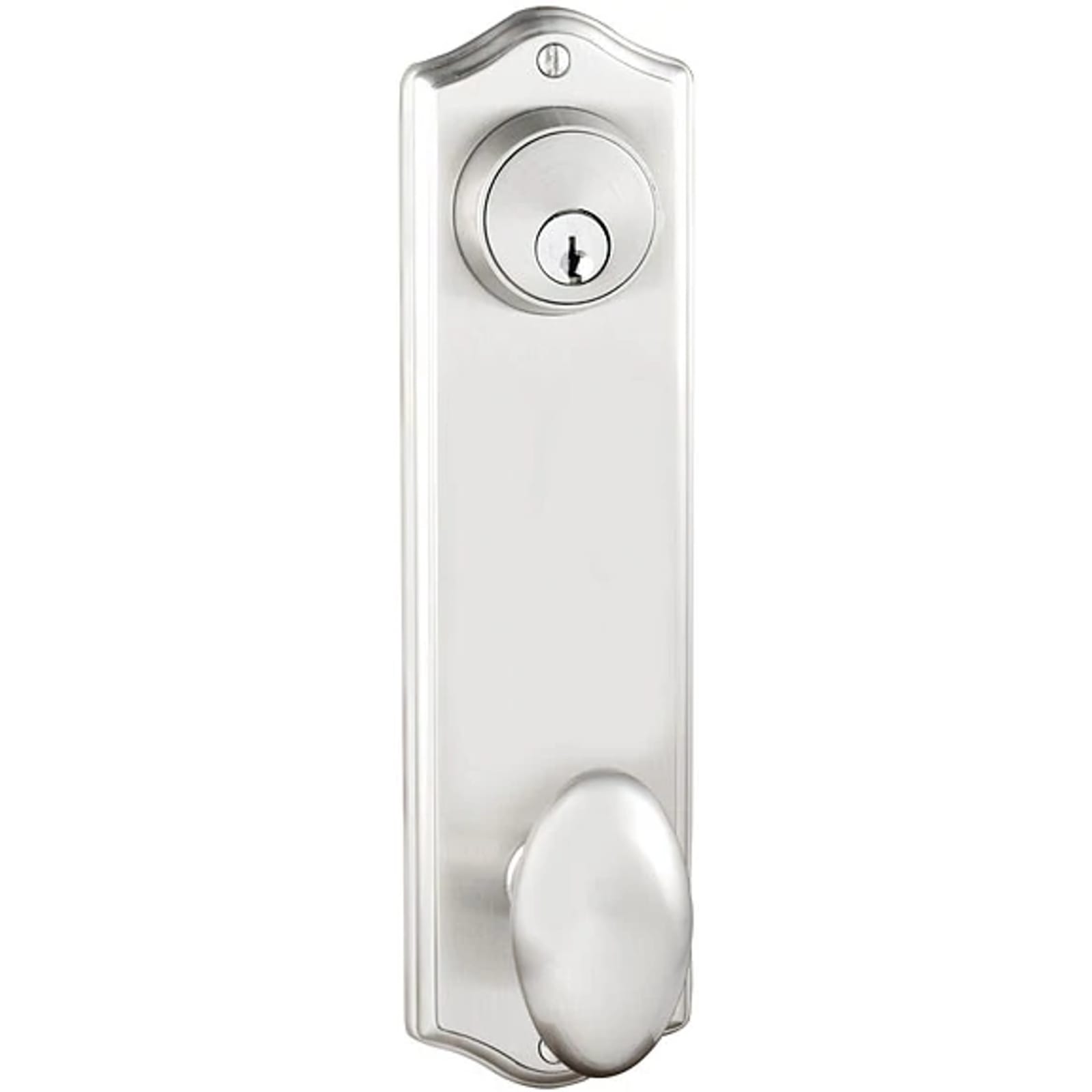 Emtek Chapa Lateral con Llave — Colonial 5-1/2"