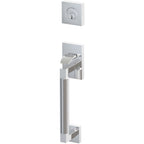 Emtek Juego de Entrada — Select Sectional Tubular Smooth — Cromo Pulido