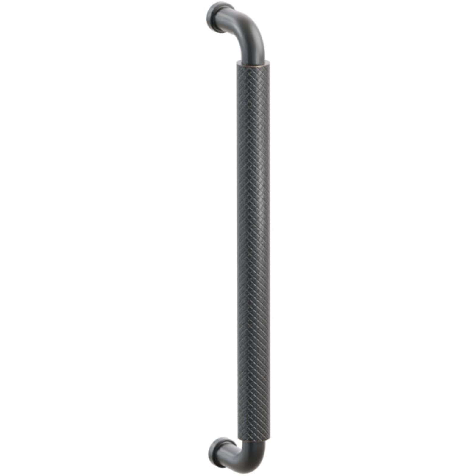 Emtek SELECT Jaladera para Electrodoméstico Barra R Moleteada — Bronce Aceitado