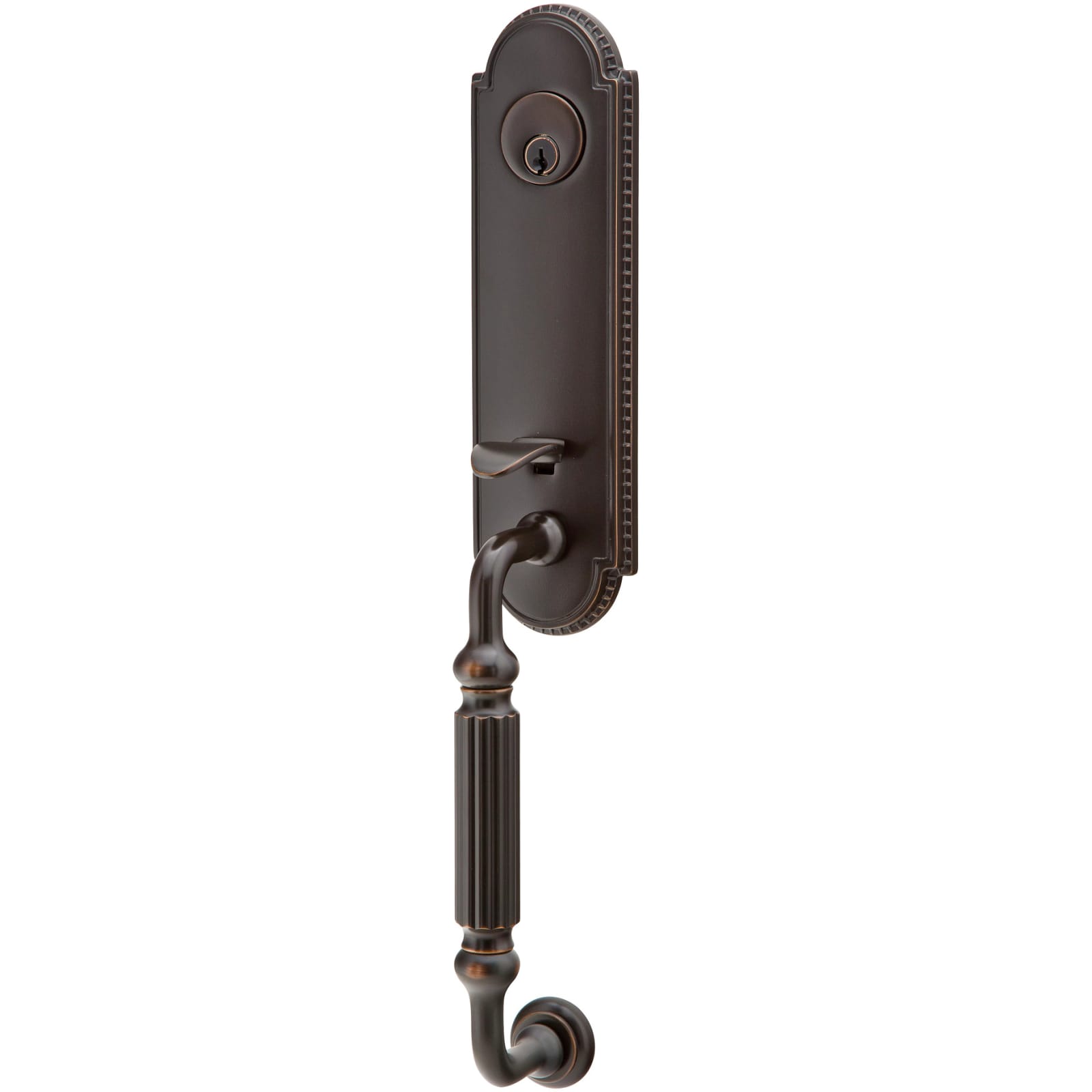 Emtek Juego de Entrada — Orleans — Bronce Aceitado