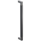 Emtek SELECT Jaladera para Electrodoméstico L-Cuadrado Lisa — Bronce Aceitado