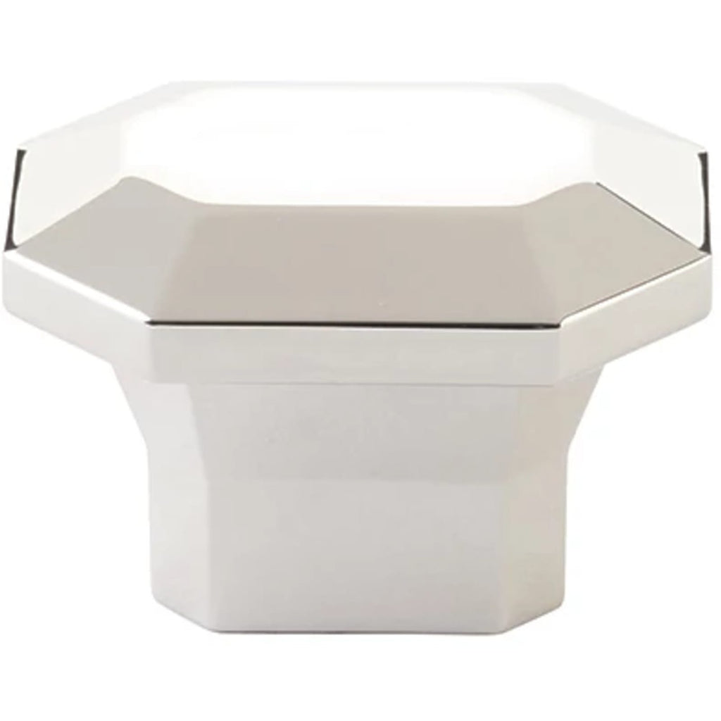 Emtek Perilla de Gabinete Riviera Rectangular, 2" — Níquel Pulido