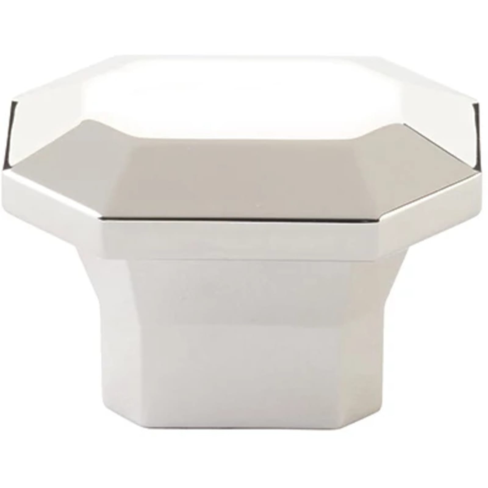 Emtek Perilla de Gabinete Riviera Rectangular, 2" — Níquel Pulido