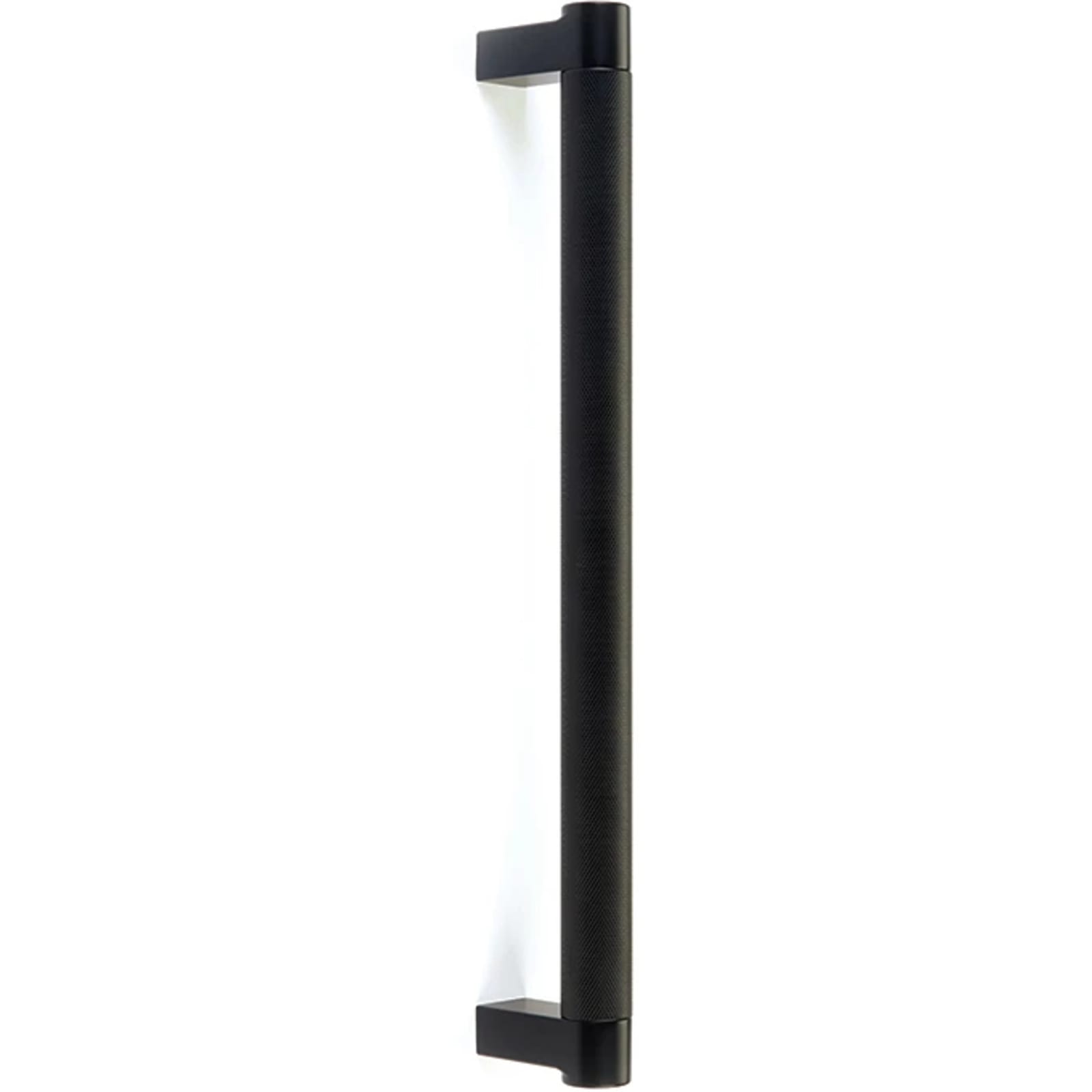 Emtek SELECT Jaladera para Electrodoméstico Rectangular Moleteada — Negro Mate