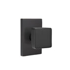 Negro Mate · Modern Rectangular Rosette