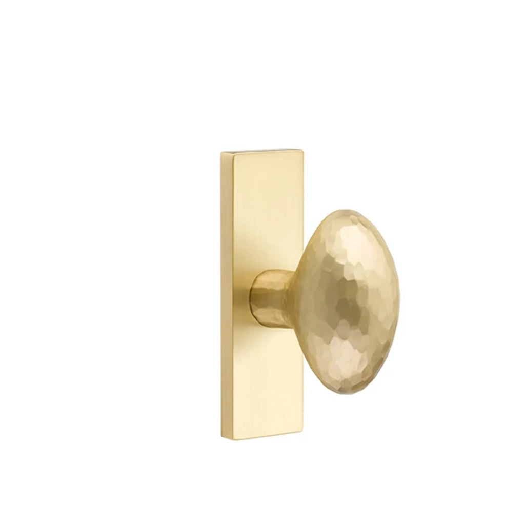 Latón Satinado · 1-1/2"x5" Rosette