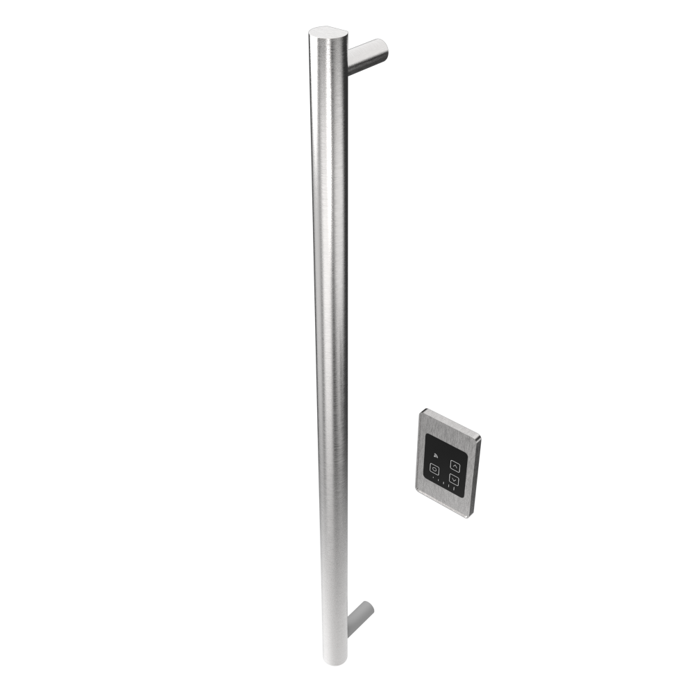 Modello i Redondo 40" Barra Individual Cableada en Níquel Satinado