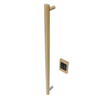 Modello i Redondo 40" Barra Individual Cableada en Níquel Satinado