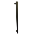 Modello i Cuadrado 40" Barra Individual Cableada en Níquel Satinado