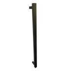 Modello i Cuadrado 40" Barra Individual Cableada en Níquel Satinado
