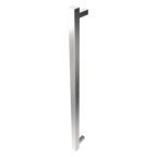 Modello i Cuadrado 40" Barra Individual Cableada en Níquel Satinado