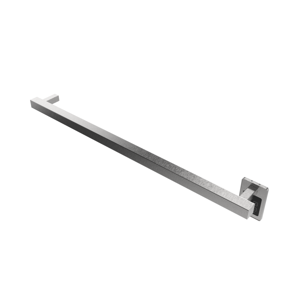 Modello i Cuadrado 40" Barra Individual Cableada en Níquel Satinado