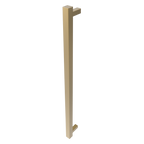 Modello i Cuadrado 40" Barra Individual Cableada en Níquel Satinado