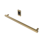 Modello i Cuadrado 40" Barra Individual Cableada en Níquel Satinado