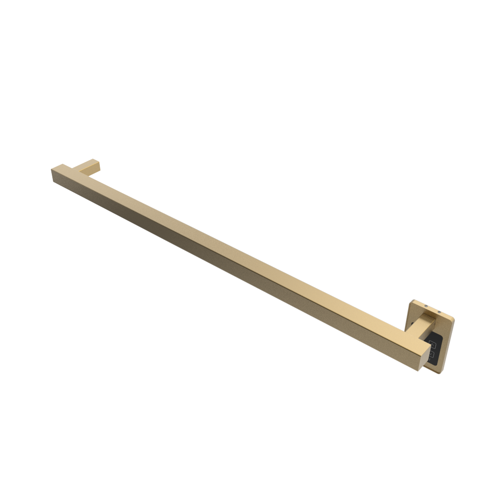 Modello i Cuadrado 40" Barra Individual Cableada en Níquel Satinado