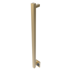 Modello i Cuadrado 40" Barra Individual Cableada en Níquel Satinado