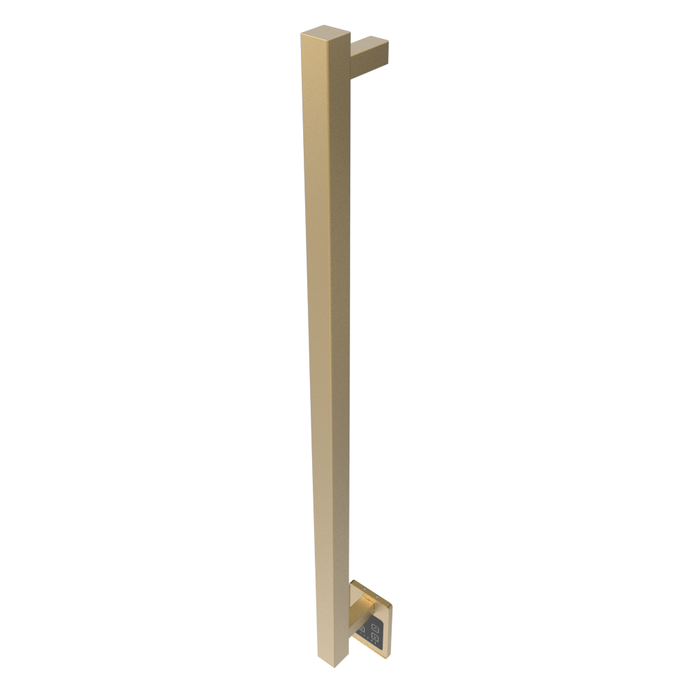 Modello i Cuadrado 40" Barra Individual Cableada en Níquel Satinado