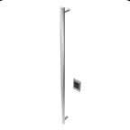 Modello i Redondo 59" Barra Individual Cableada en Níquel Satinado