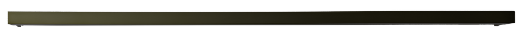 Modello i Cuadrado 59" Barra Individual Cableada en Níquel Satinado