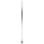 Modello i Cuadrado 59" Barra Individual Cableada en Níquel Satinado