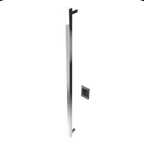 Modello i Cuadrado 59" Barra Individual Cableada en Níquel Satinado