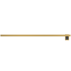 Modello i Cuadrado 59" Barra Individual Cableada en Níquel Satinado