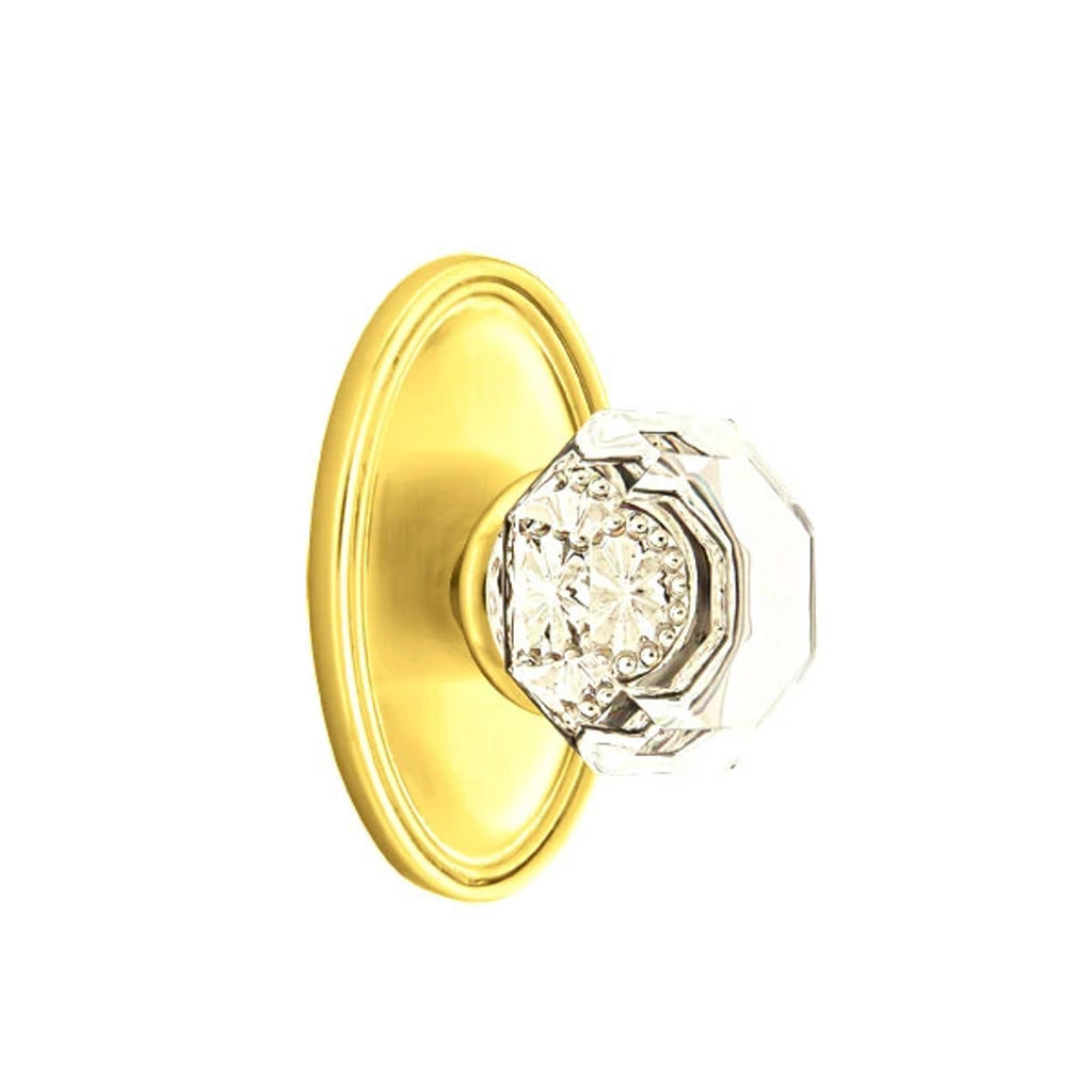 Latón Pulido · Oval Rosette