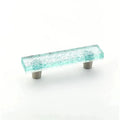 Schaub Jaladera Ice Pearl Aqua Note**** We de Vidrio, 3" cc