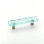 Schaub Jaladera Ice Pearl Aqua Note**** We de Vidrio, 3" cc