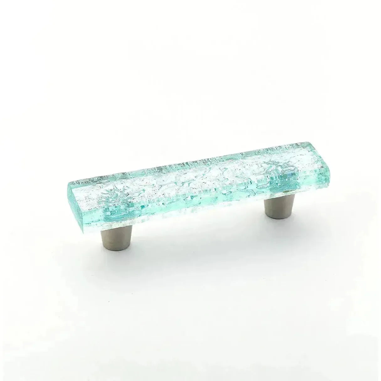Schaub Jaladera Ice Pearl Aqua Note**** We de Vidrio, 3" cc