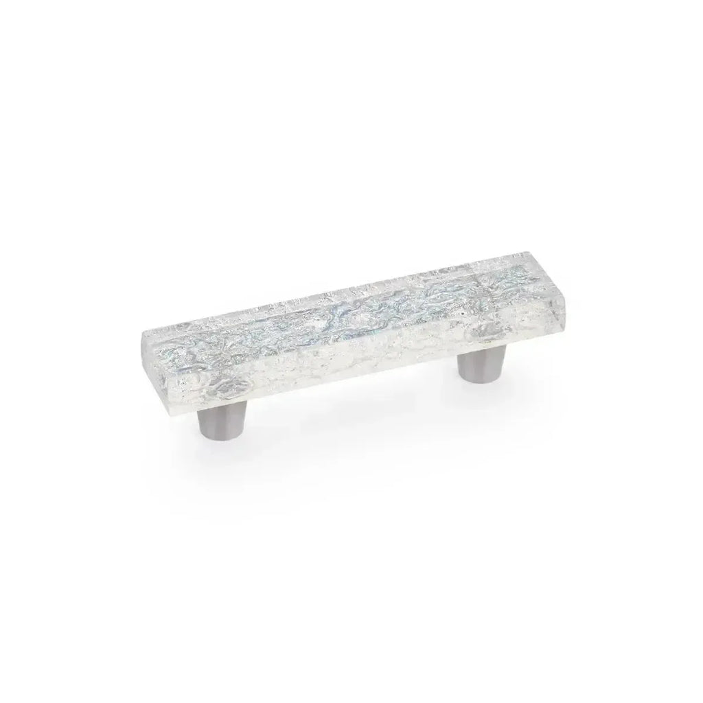 Schaub Jaladera Ice Pearl Aqua Note**** We de Vidrio, 3" cc