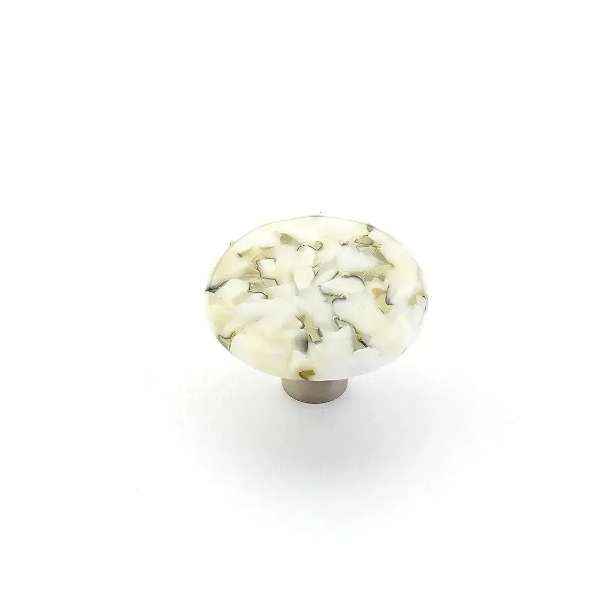 Schaub Perilla Ice Lace Pebbles Note**** We de Vidrio Redonda, 1-1/2" diám.