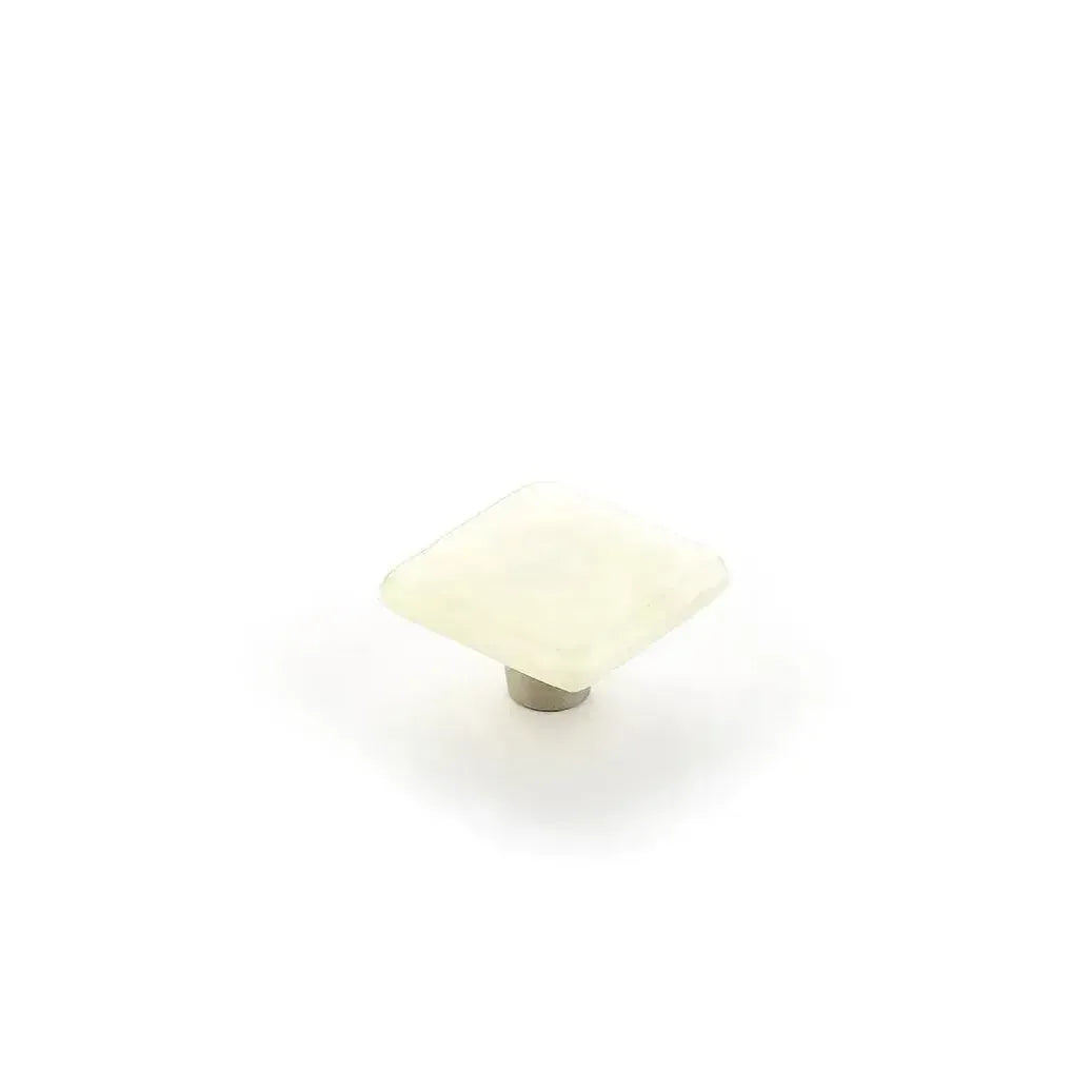 Schaub Perilla Ice Sable Pebbles Note**** We de Vidrio Cuadrada, 1-1/2" diám.