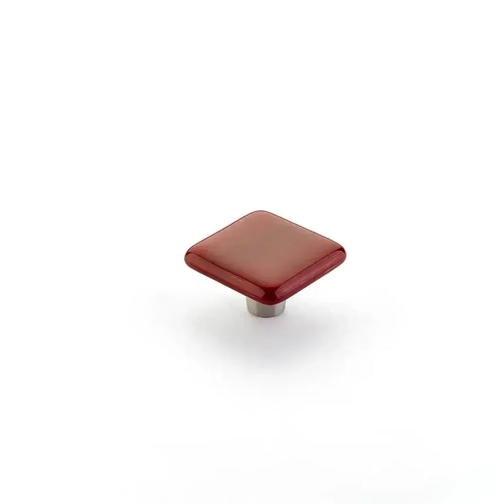 Schaub Perilla Ice Sable Pebbles Note**** We de Vidrio Cuadrada, 1-1/2" diám.