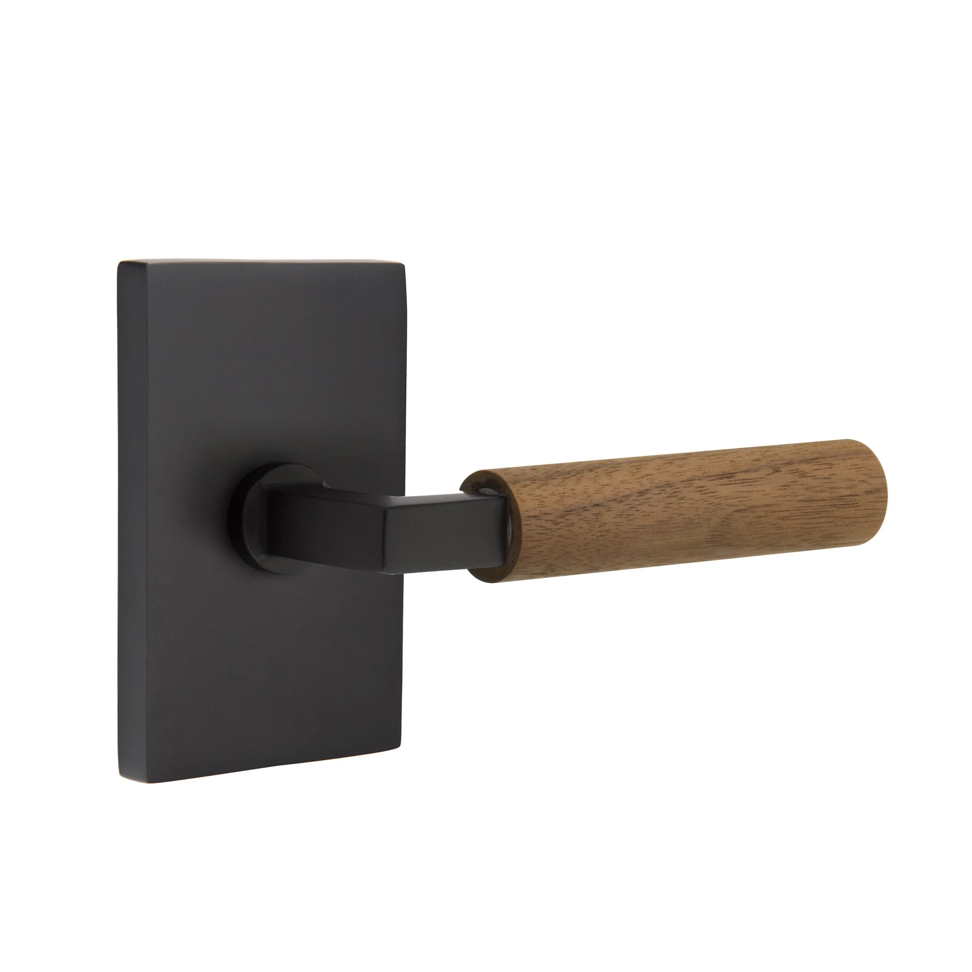 Negro Mate · Modern Rectangular Rosette