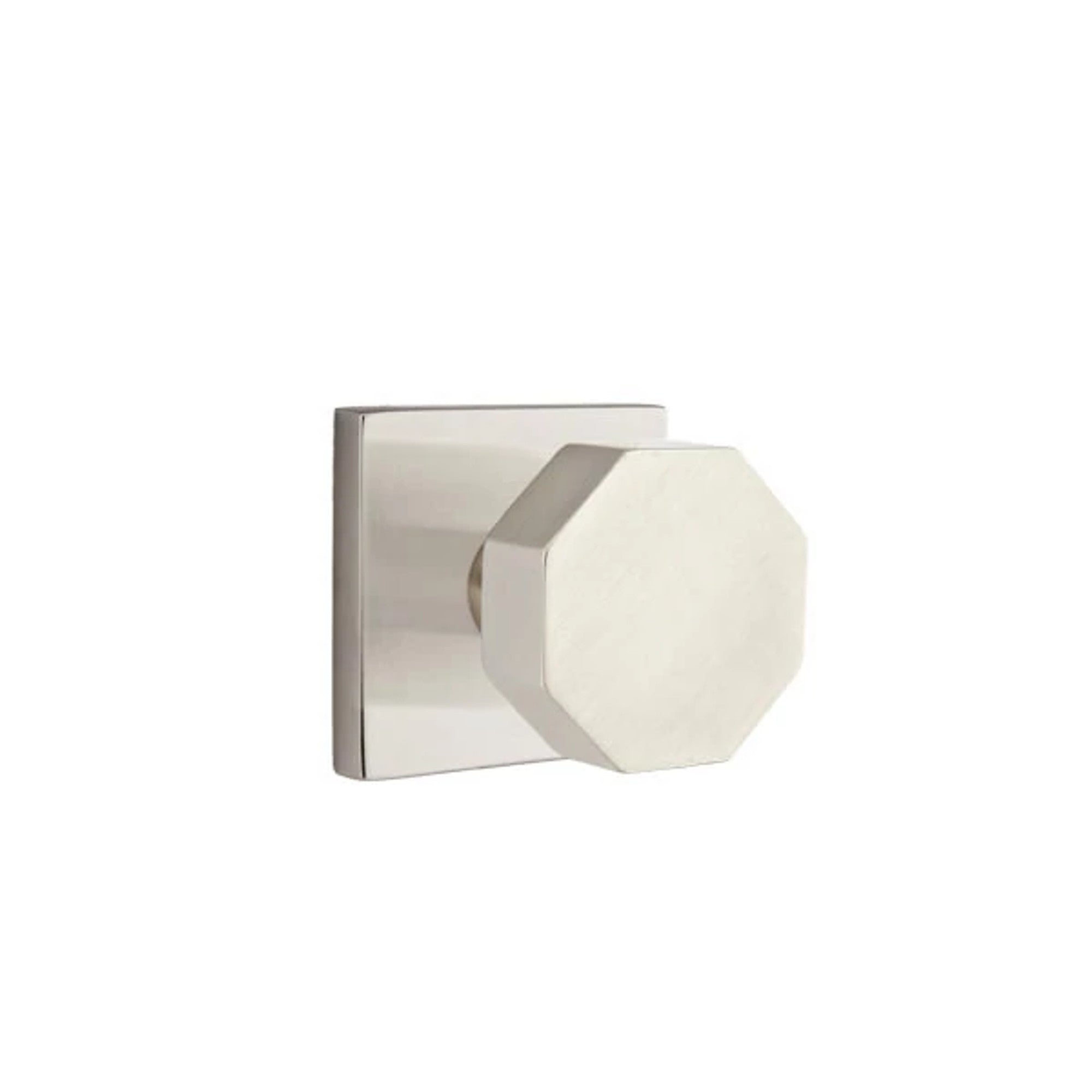 Níquel Satinado · Square Rosette