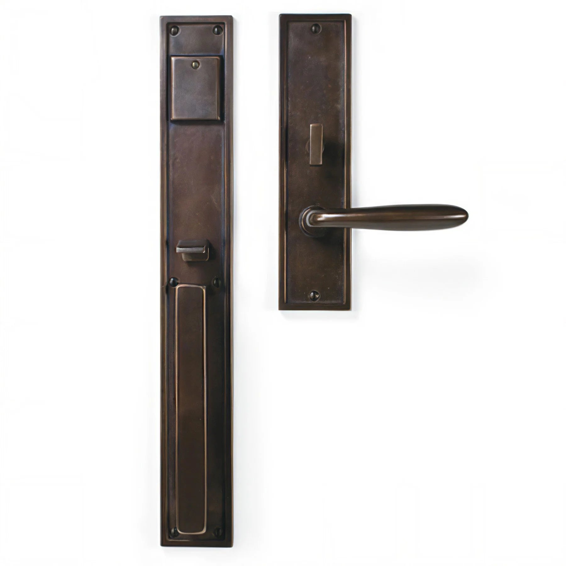 CS-1518 Handle x Lever Mortise Lock Door Entry Set