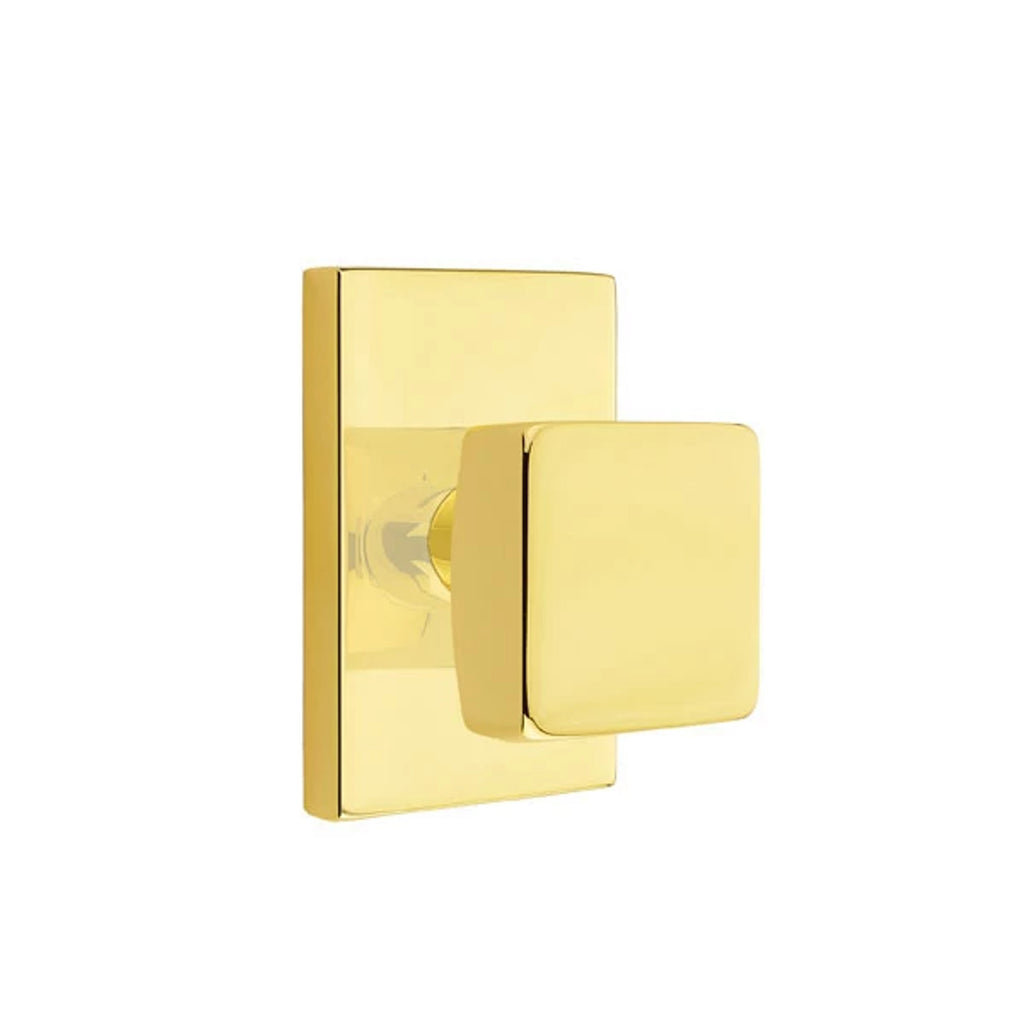 Latón sin Laca · Modern Rectangular Rosette